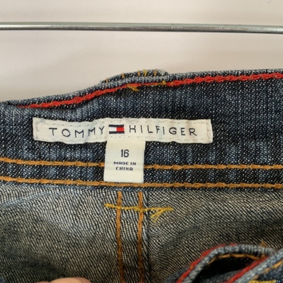 Tommy Hilfiger Blue Denim Bermuda Jean Shorts - Picture 7 of 8